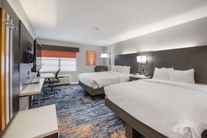 Skrivebord, skrivebord for bærbar PC og blendingsgardiner