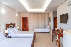 Familiestudio-suite | 2 soveværelser, gratis Wi-Fi, sengetøj