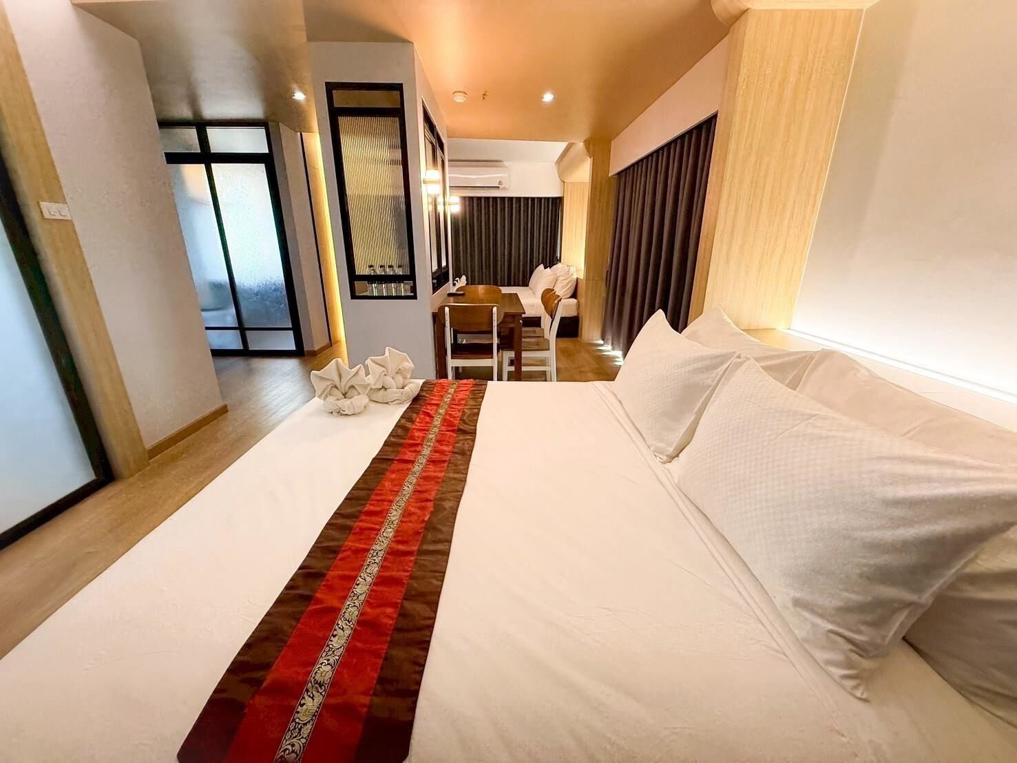 Suite | Skrivebord, blendingsgardiner og ekstrasenger (mot et tillegg)