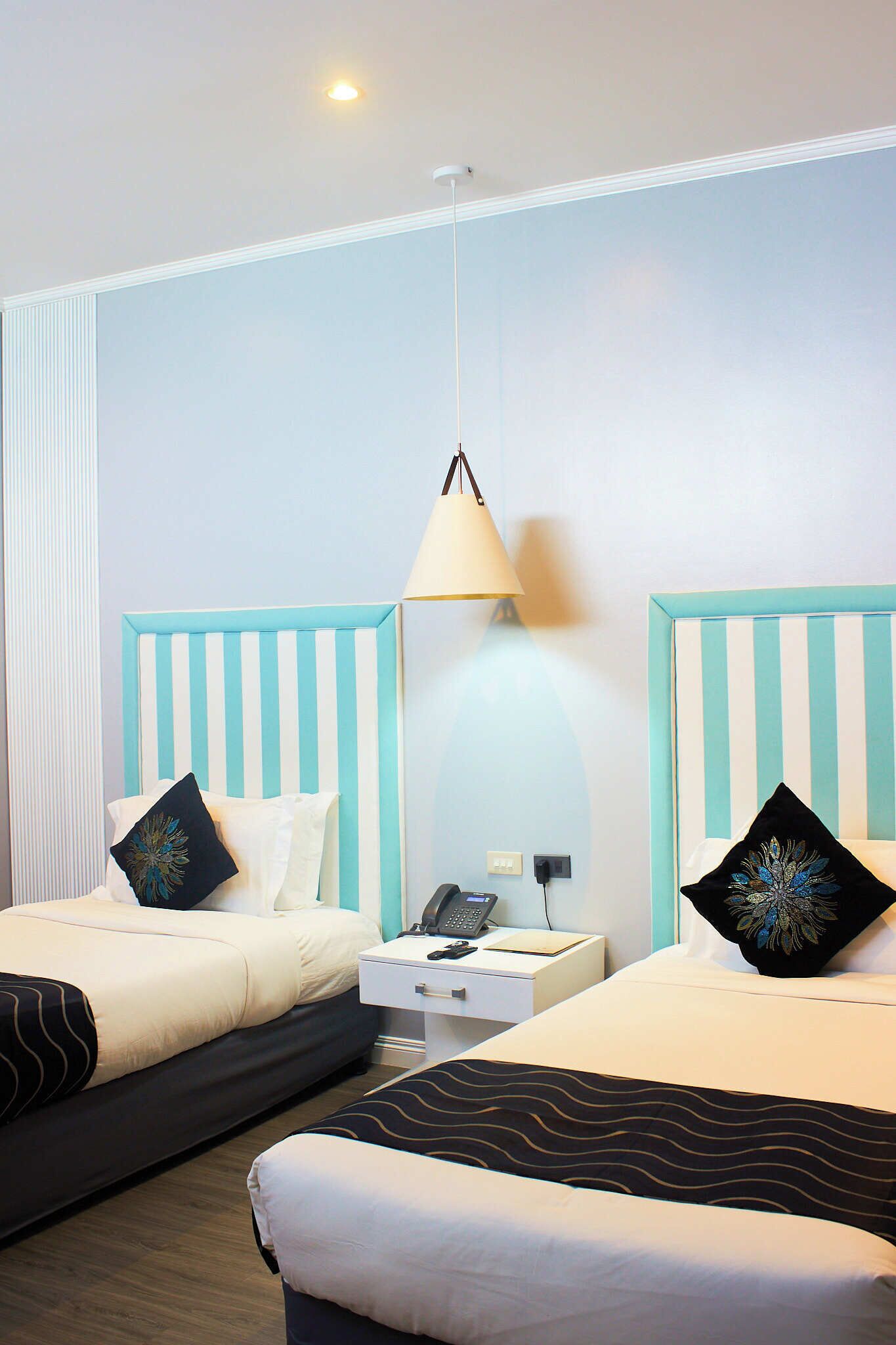 superior twin room, 2 single beds | minibar, in-room safe, blackout curtains