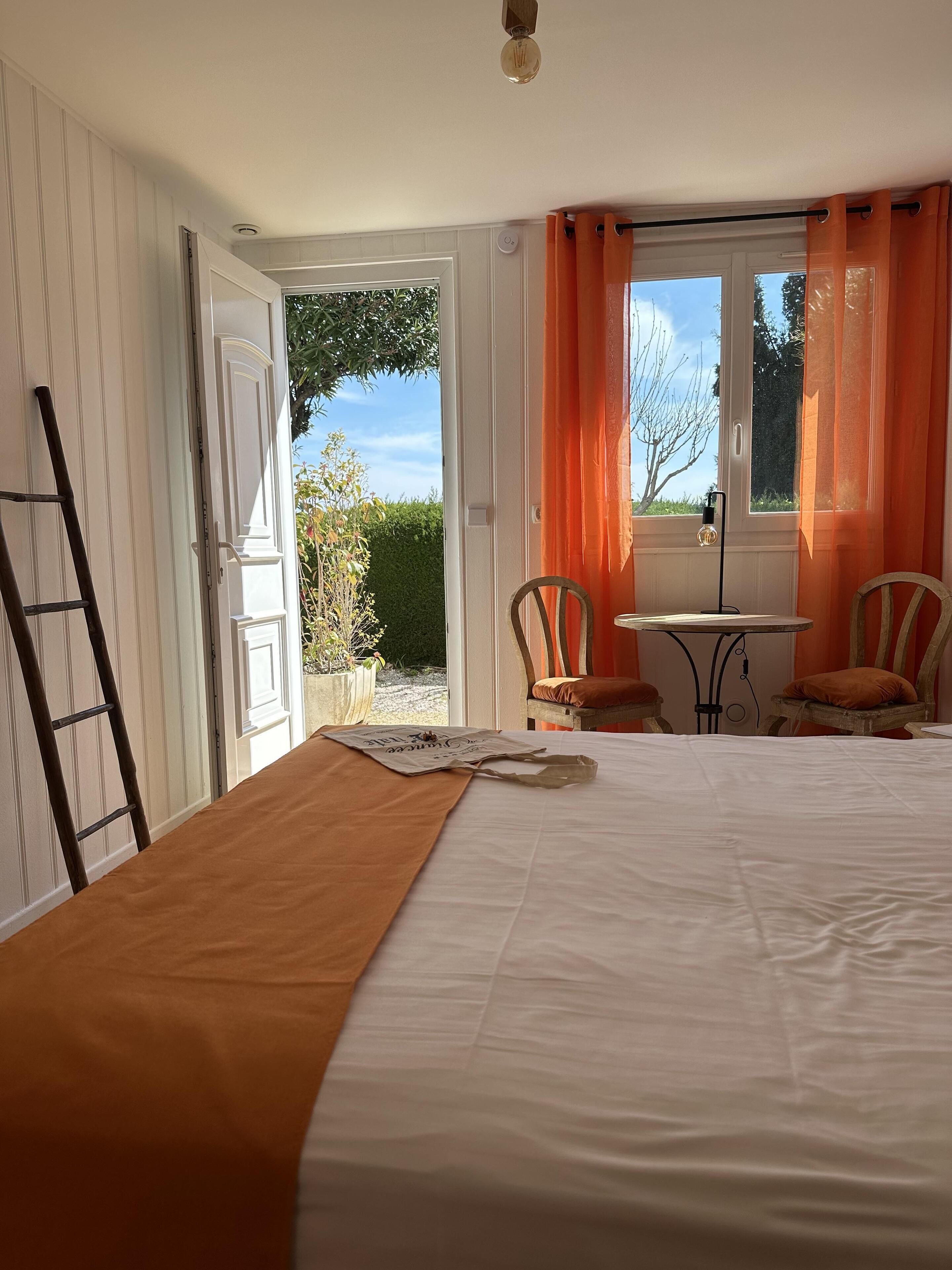 double room, garden view | 1 bedroom, premium bedding, individually decorated, soundproofing