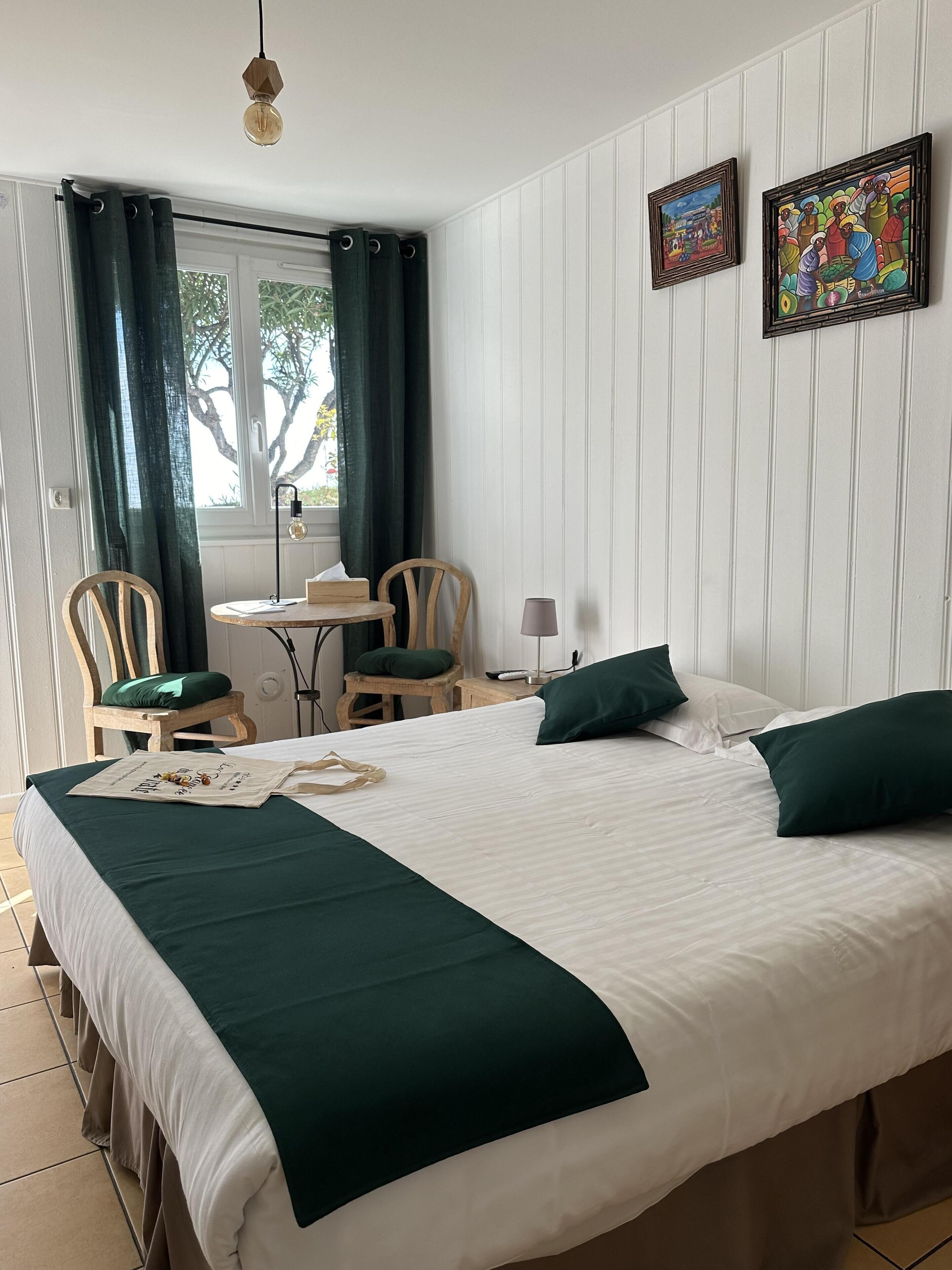 double room, garden view | 1 bedroom, premium bedding, individually decorated, soundproofing