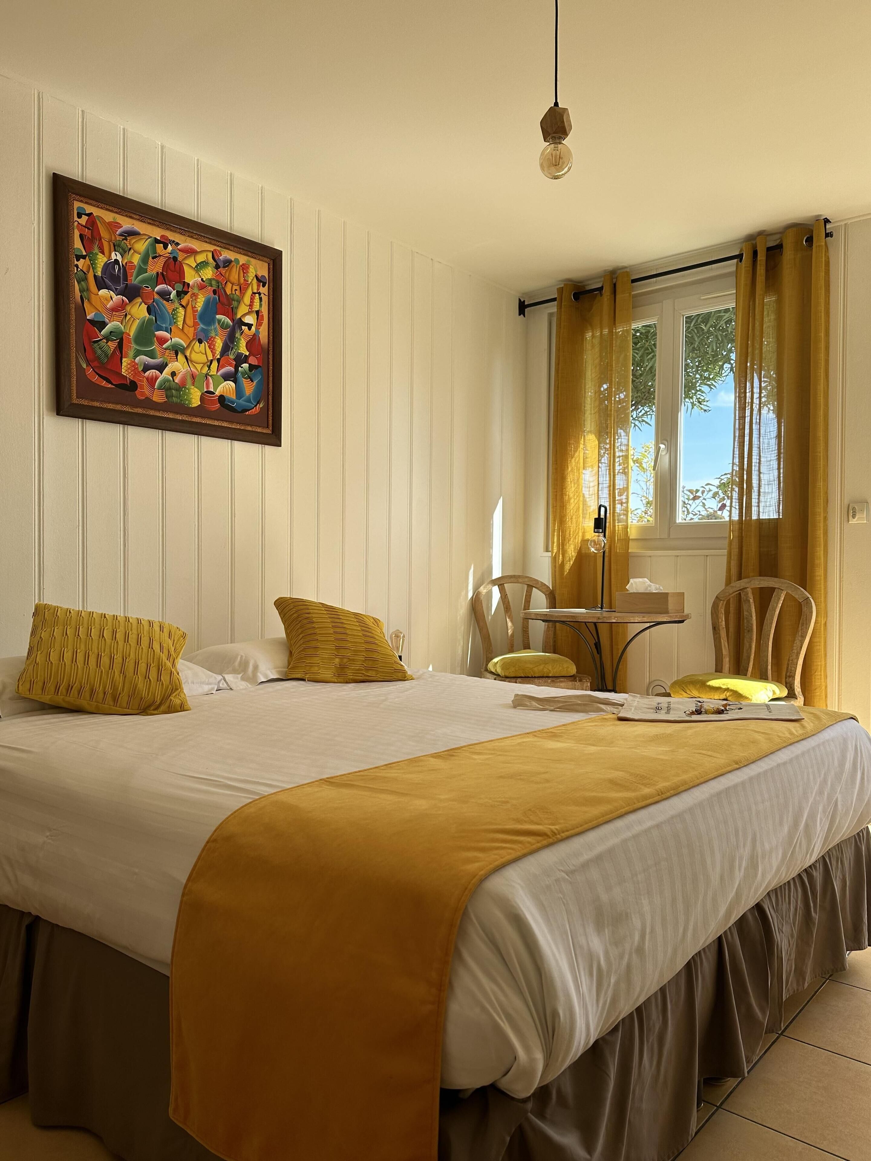 double room, garden view | 1 bedroom, premium bedding, individually decorated, soundproofing