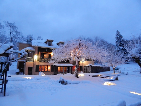 Façade de l’hébergement