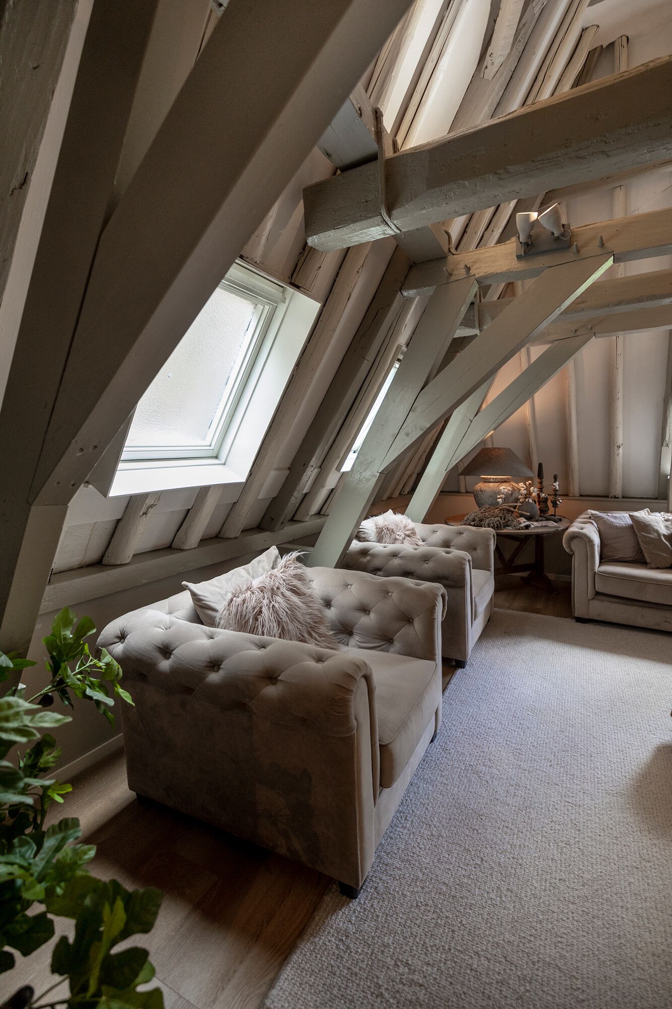 เพนท์เฮาส์, 1 ห้องนอน, ระเบียง (Cousine Anna-Louise) | บริเวณนั่งเล่น | ทีวีจอพลาสมา, เตาผิง, Netflix