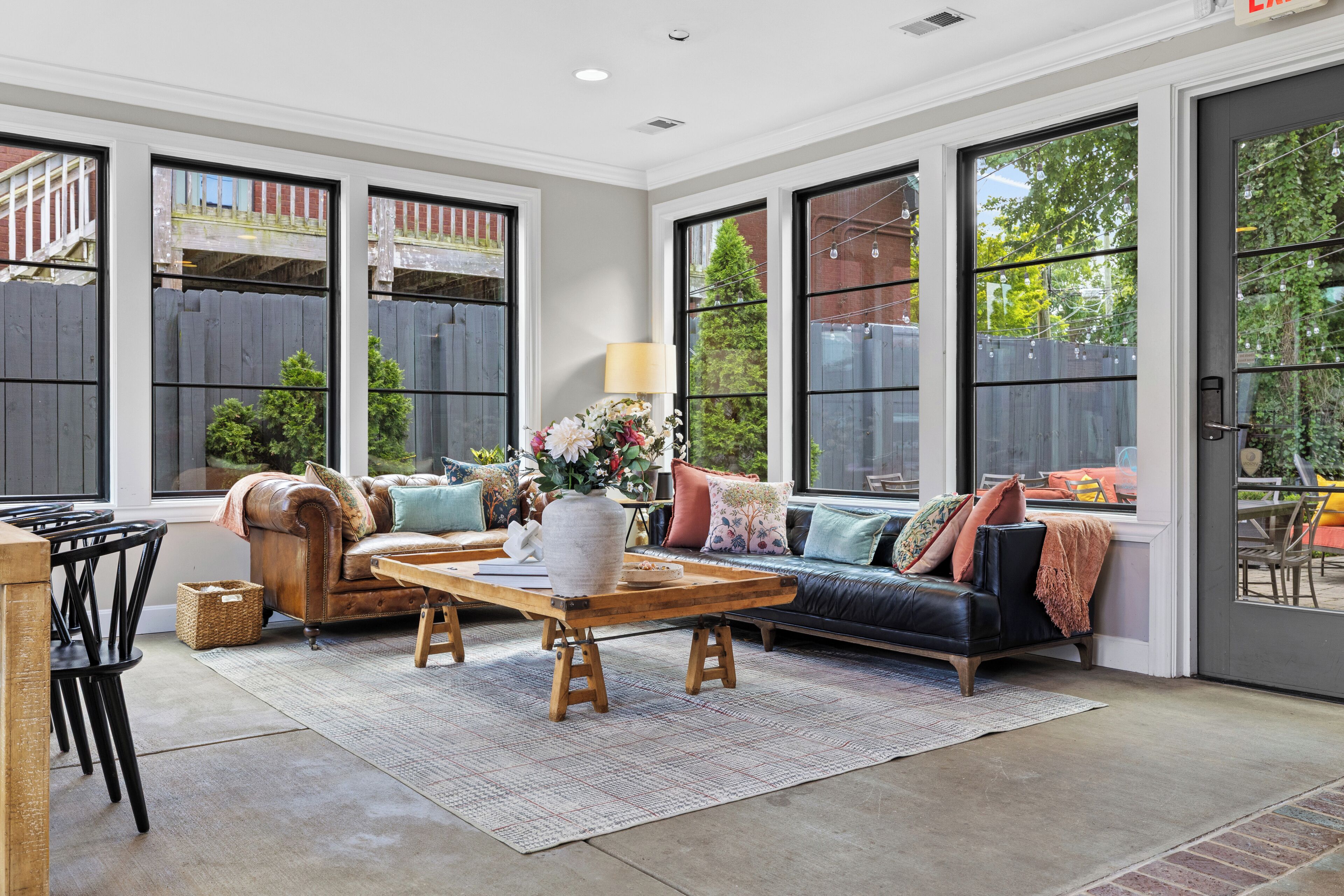 Lobby sitting area