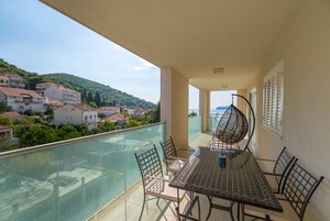 Apartamento conforto, 2 quartos, terraço | Terraço/pátio