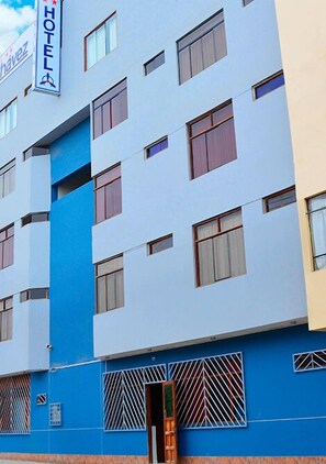 Fassade der Unterkunft