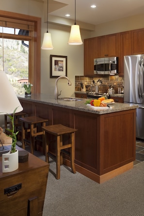 Private kitchen - Capitol Peak- CoralTree Residence Collection (Snowmass Village)