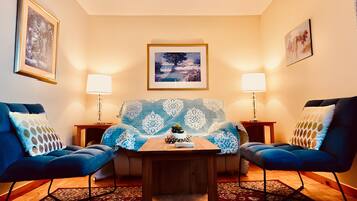 Cottage, en-suite badkamer (One bedroom cottage) | Lounge