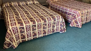 Economy Double Room, 2 Double Beds | In-room safe, WiFi (free), bed sheets - Wildflower Inn & RV Park (Cuero)