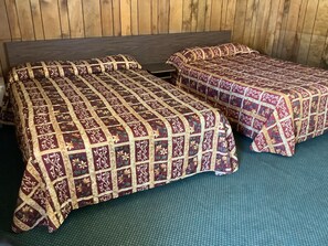 Economy Double Room, 2 Double Beds | In-room safe, free WiFi, bed sheets - Wildflower Inn & RV Park (Cuero)