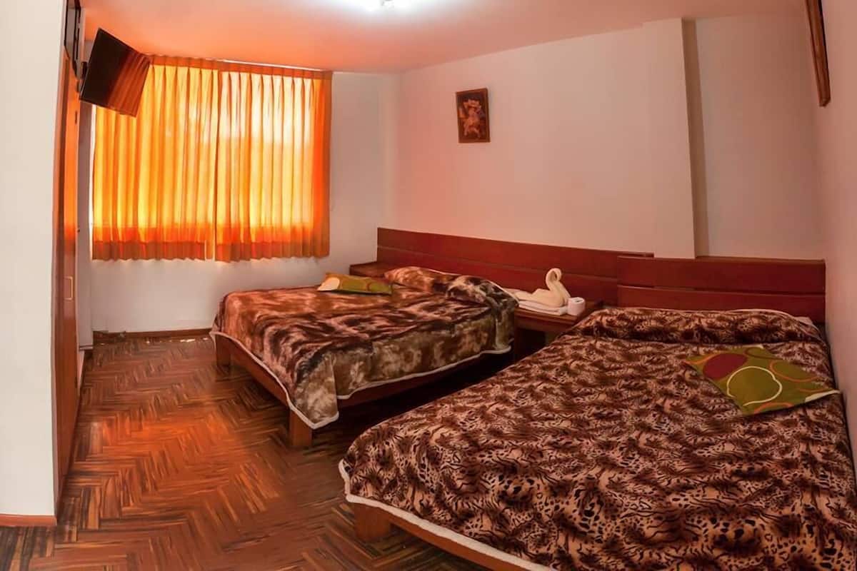Chambre Double, 2 lits une place