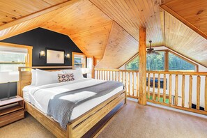 Two Bedroom Cabin | Premium bedding, pillow-top beds, individually decorated - Placid Bay Hotel (Lake Placid)