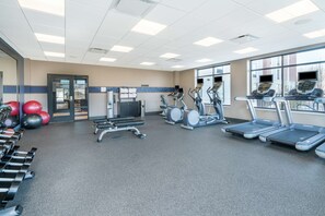 Fitness facility - Hampton Inn & Suites Newburgh Stewart Airport (Newburgh)