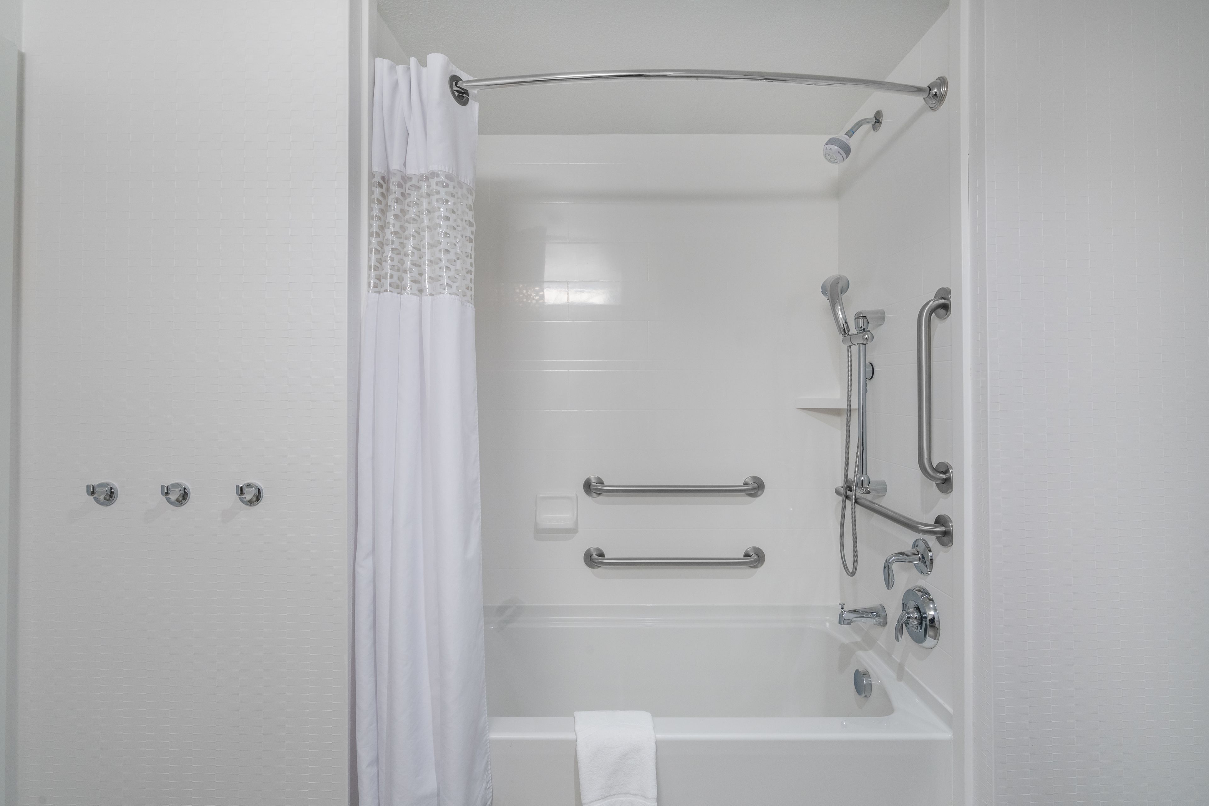 room, 2 queen beds, accessible, bathtub | bathroom | hair dryer, towels