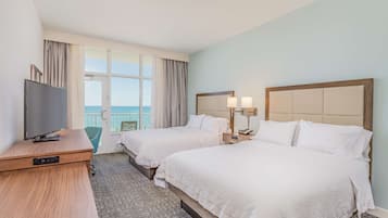 Room, 2 Queen Beds, Balcony | Desk, laptop workspace, blackout drapes, soundproofing