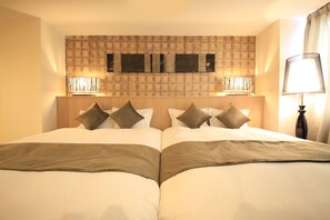 行政双床房, 无烟房 (Extra) | 高档床上用品、办公桌、熨斗/熨板、免费婴儿床