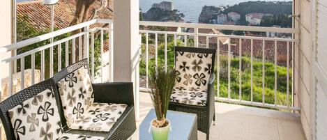 Apartament, 1 dormitori, terrassa, vistes al mar | Terrassa o pati