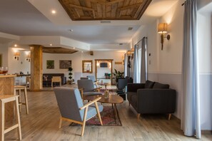 Sitteområde i lobbyen