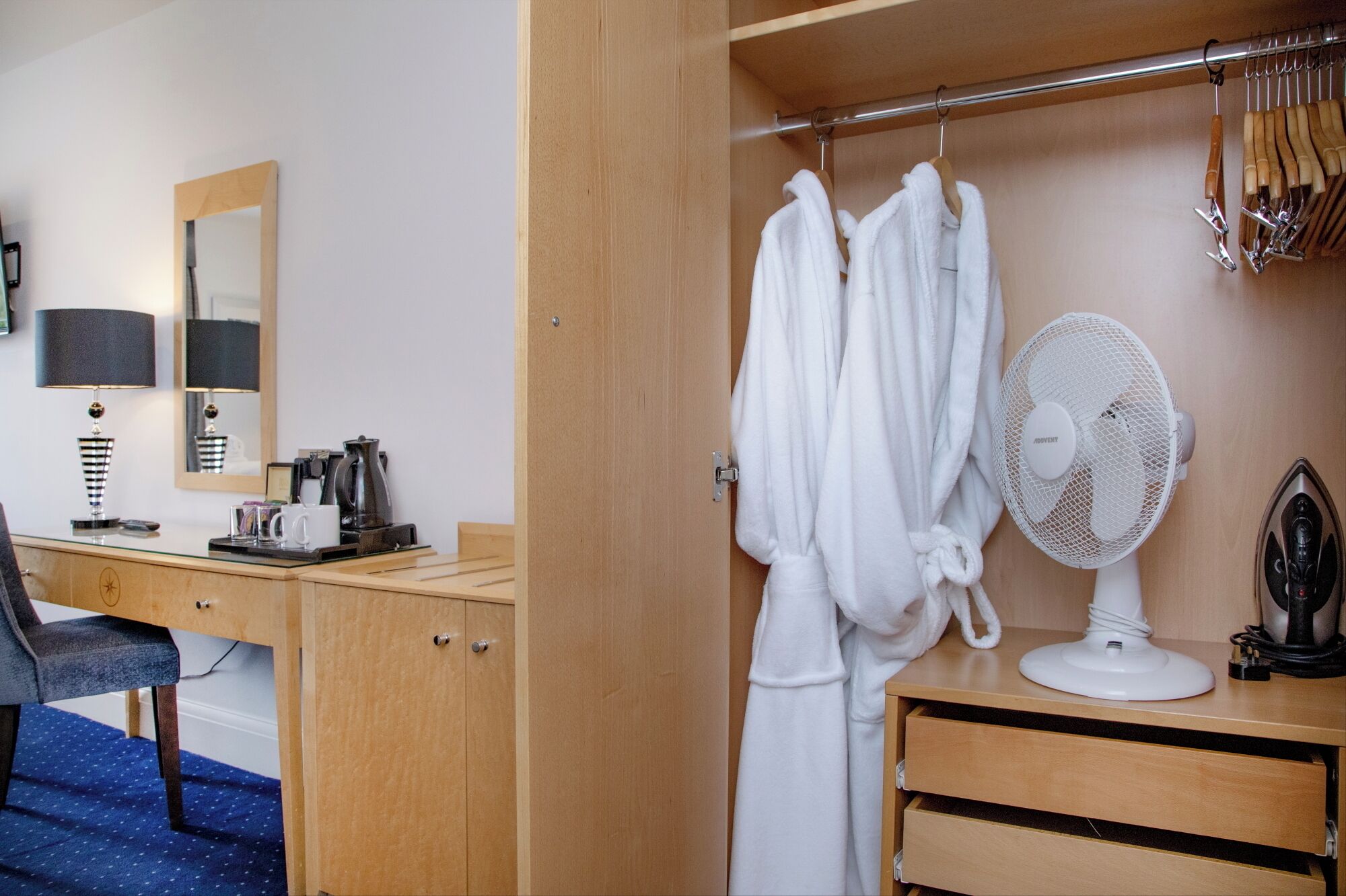 In-room safe, desk, iron/ironing board, free WiFi