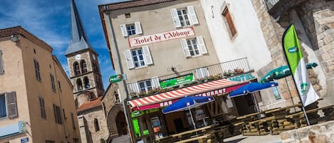 Façade de l’hébergement