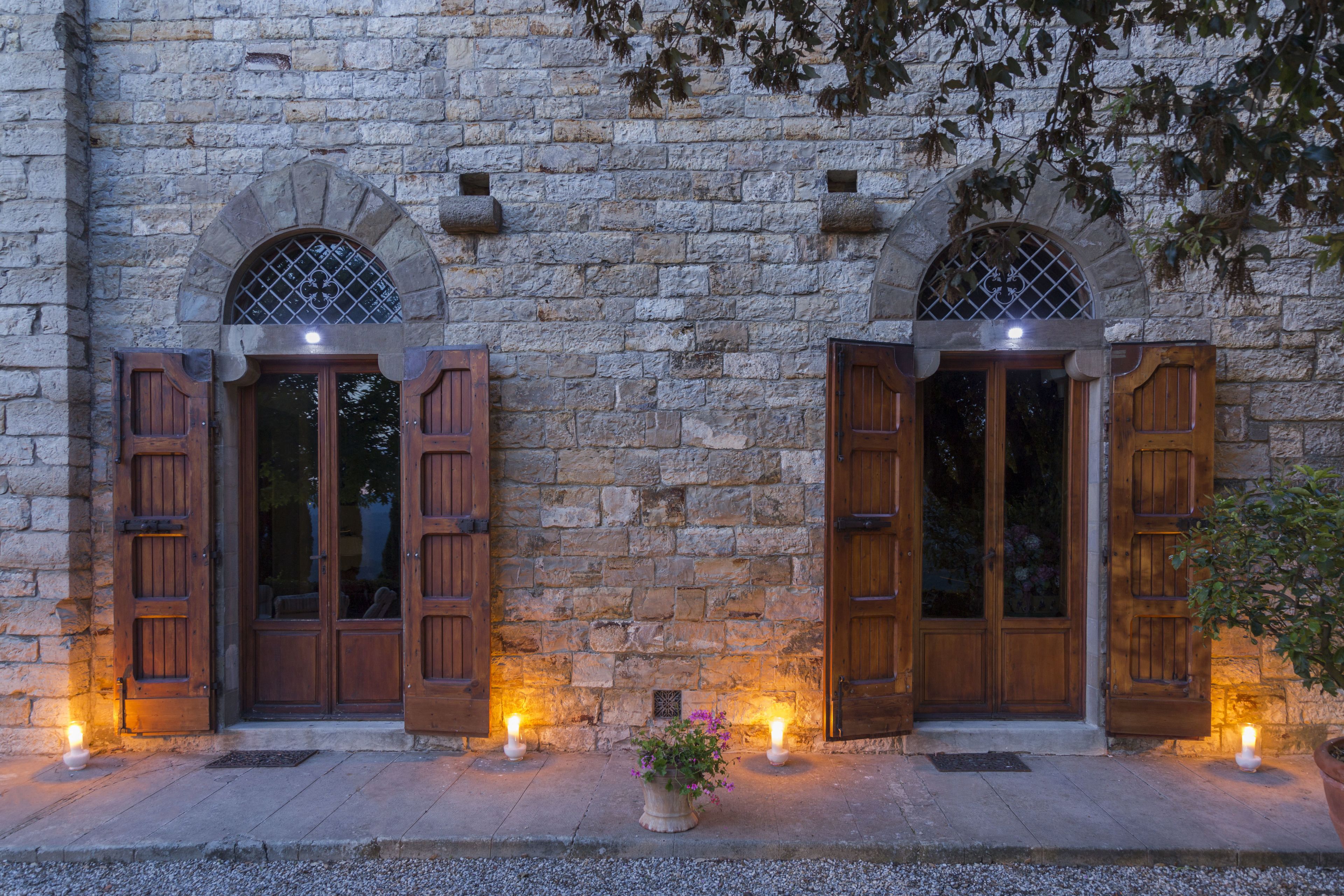 Entrée de l’hébergement