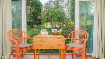 Apartment, 1 Bedroom, Private Pool | Living room | Flat-screen TV