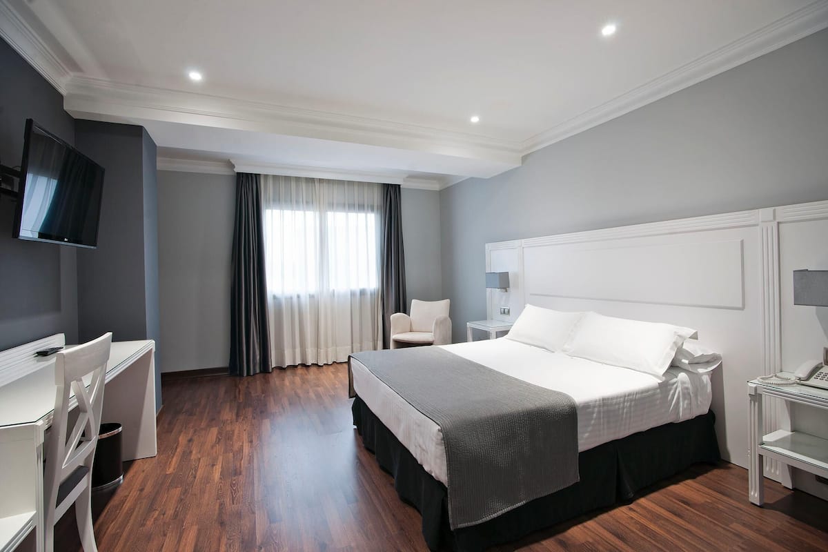 Biancheria da letto di alta qualità, minibar, una cassaforte in camera