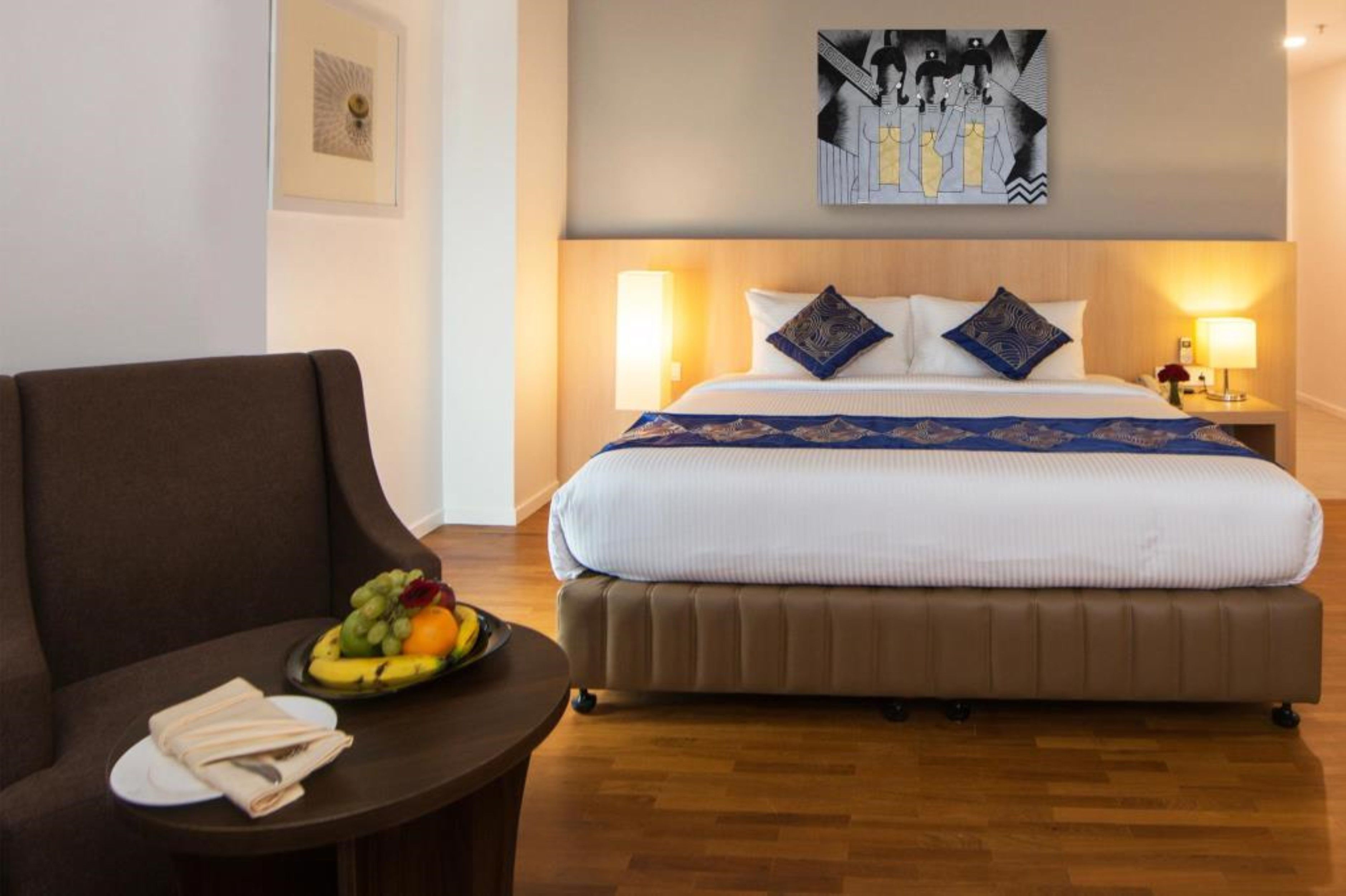 Minibar, Zimmersafe, Schreibtisch, schallisolierte Zimmer