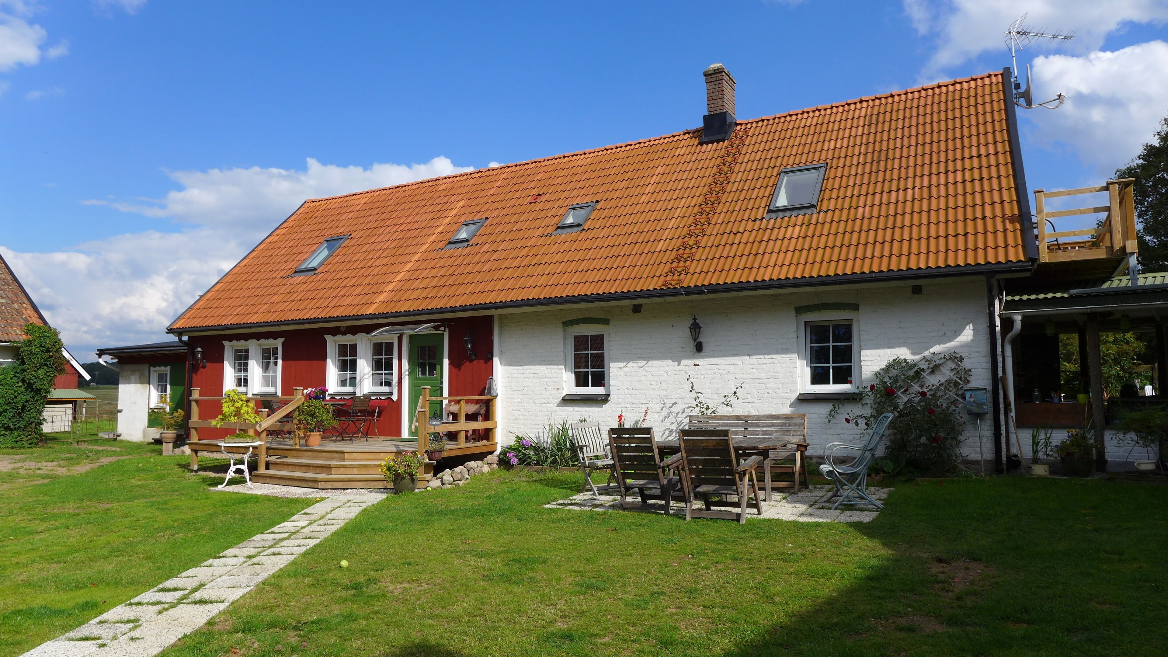 Entrée de l’hébergement