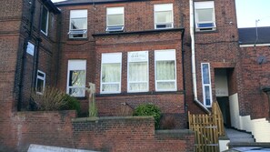 Fassade der Unterkunft