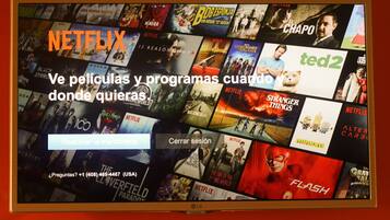 A display of various Netflix and Ted2 movie posters.