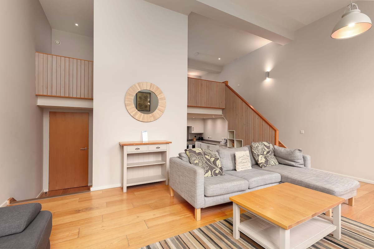1 habitación y ropa de cama de alta calidad