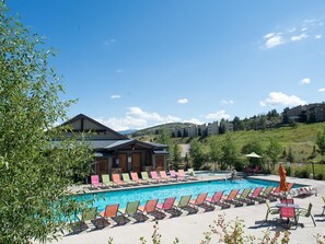 Apartment, 3 Bedrooms | Outdoor pool - Contemporary Slopeside Condo (Granby)