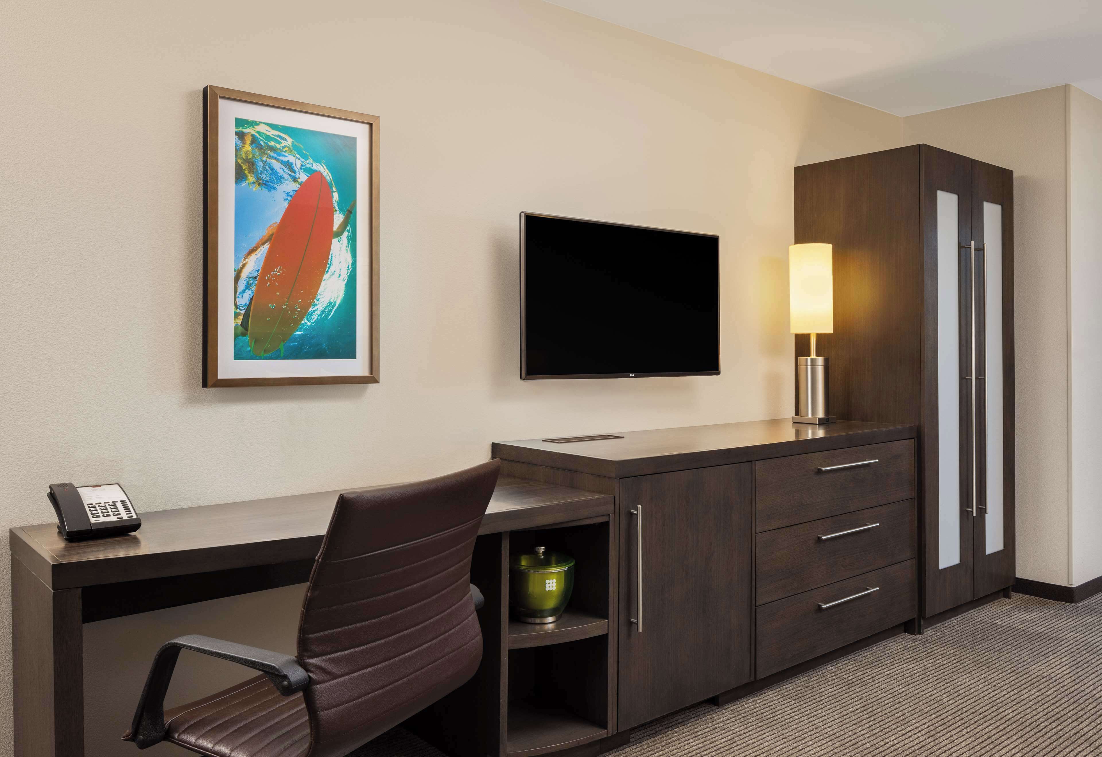 in-room safe, desk, blackout curtains, iron/ironing board