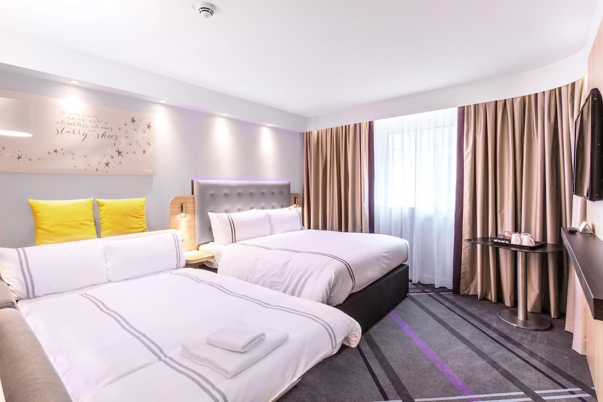 Family Room | In-room safe, blackout drapes, soundproofing, iron/ironing board