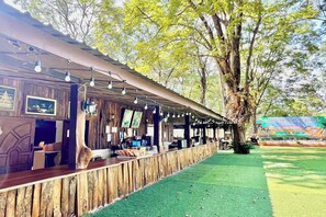 Overnatningsstedets facade