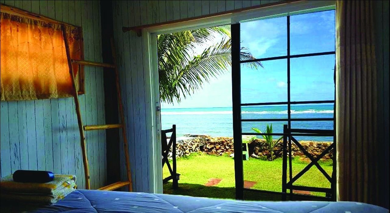 Beach Front Aircon Villa | Caja fuerte, wifi gratis, ropa de cama