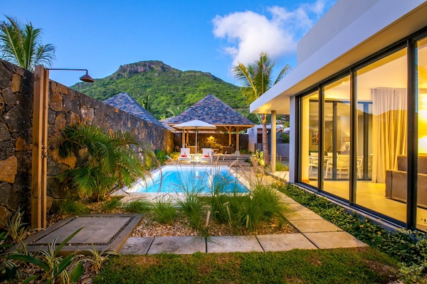 Vue depuis lâhĂ©bergement