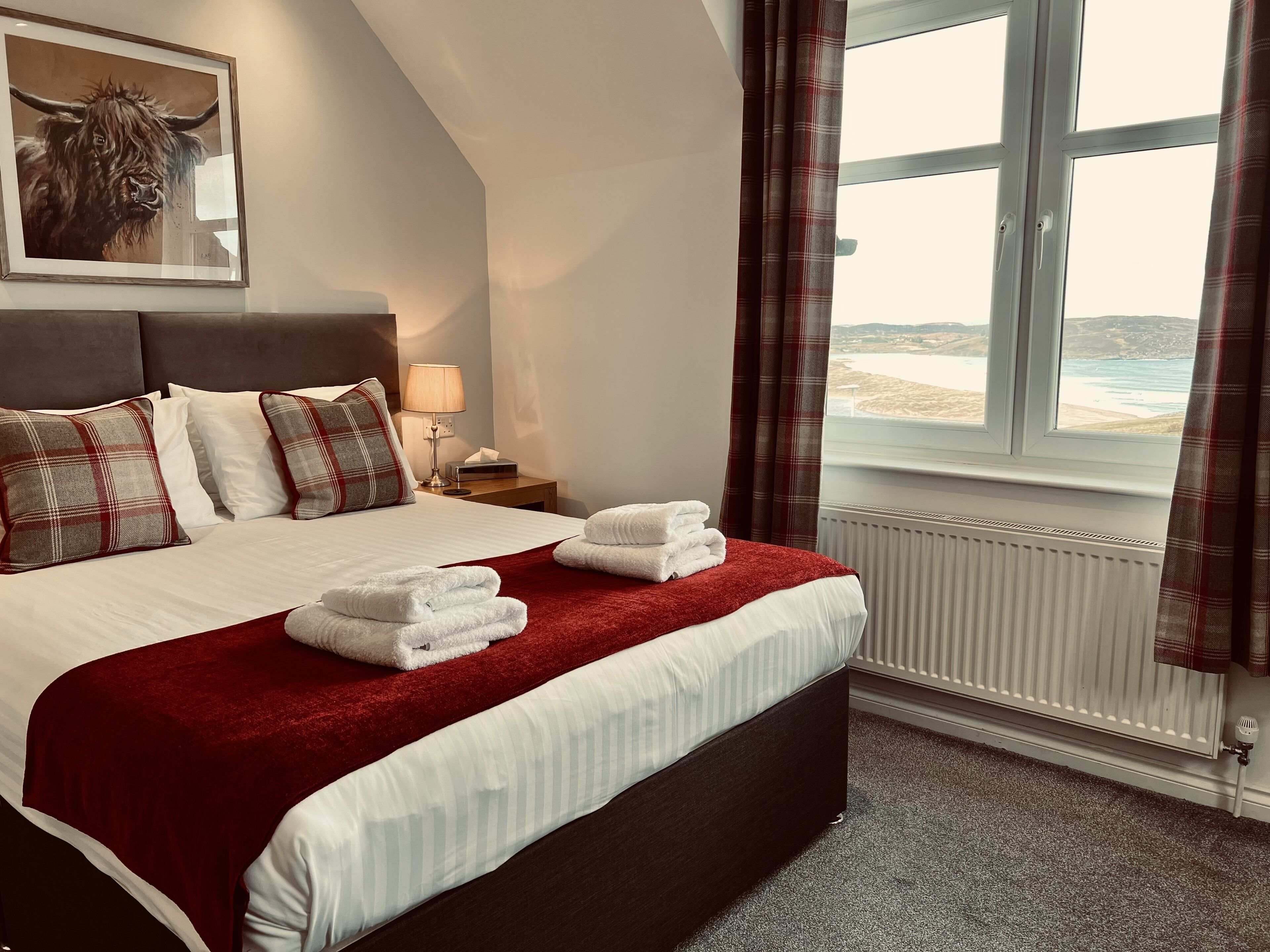 Double Room, Ensuite, Sea View | Free WiFi, bed sheets