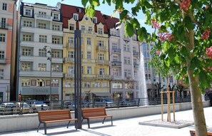 Fassade der Unterkunft