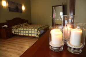 Deluxe-Apartment, 1 Schlafzimmer (#801) | Zimmersafe, Verdunkelungsvorhänge, schallisolierte Zimmer