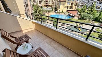 Vue depuis le balcon