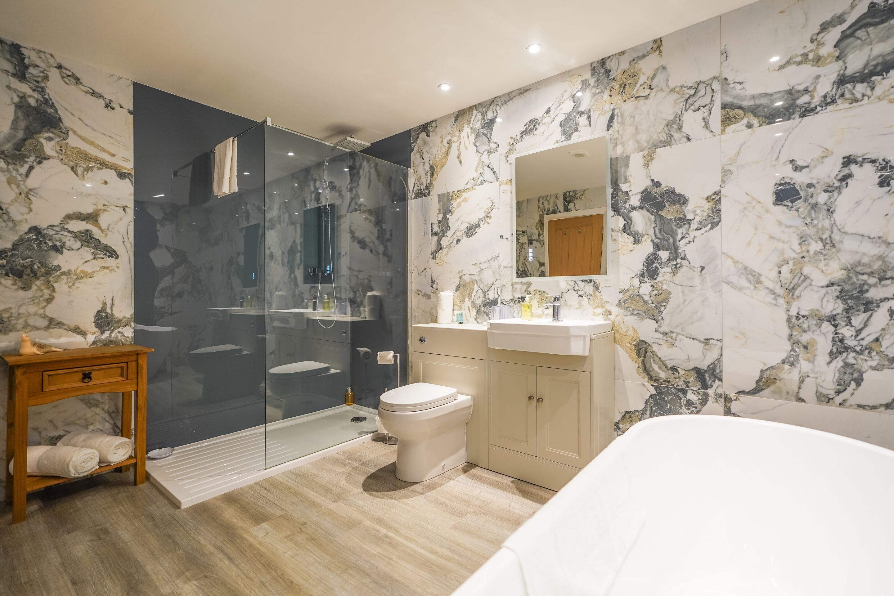premier suite, ensuite | bathroom