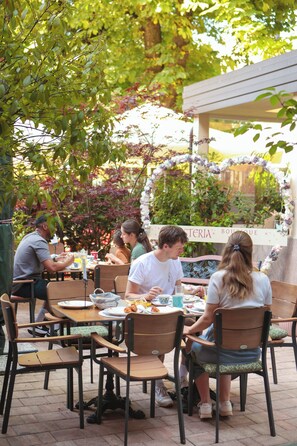 Terrace/patio - Boutique Hotel Asteria (Ljubljana)