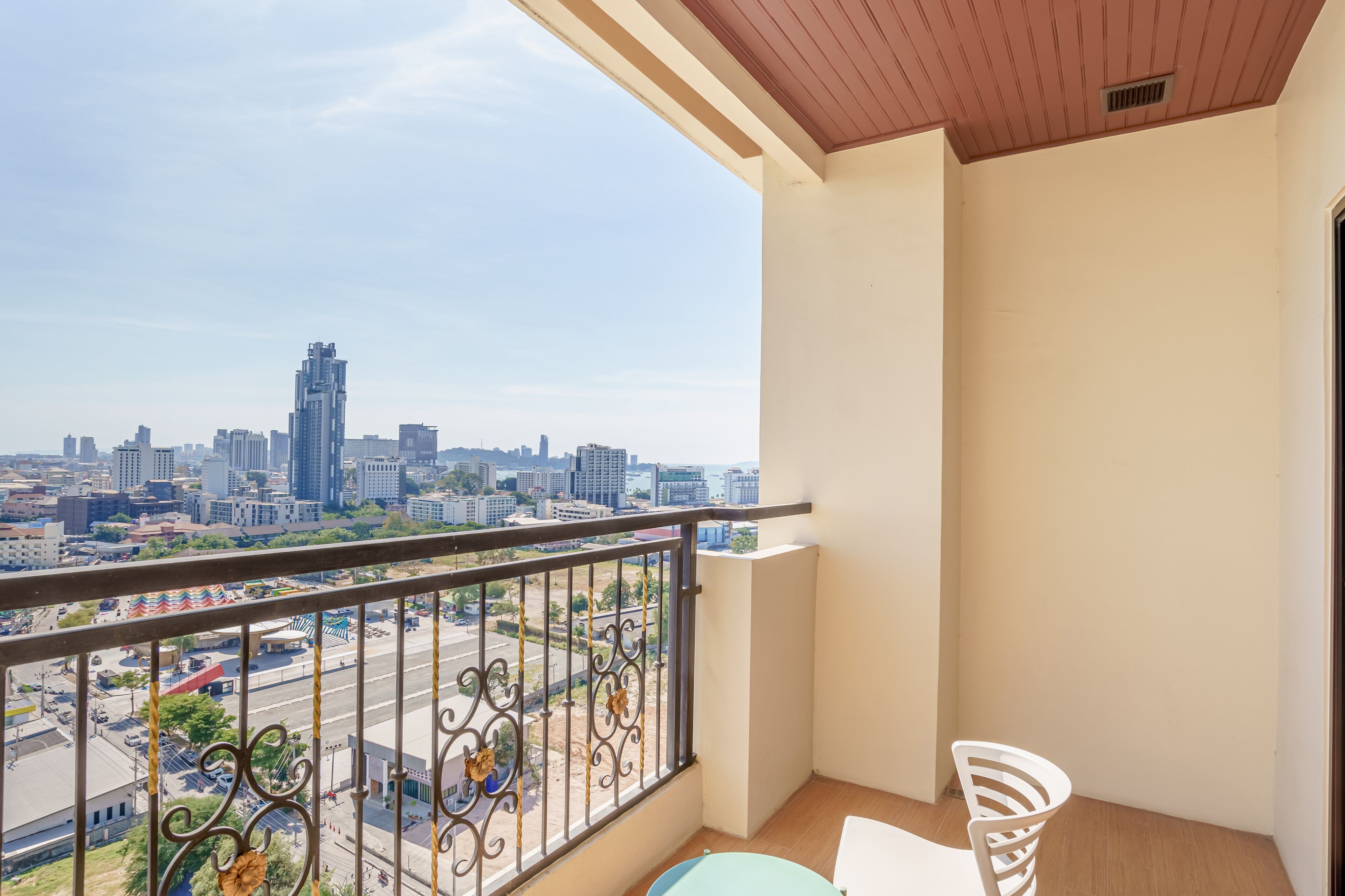 grand suite with terrace and partial view | view from room