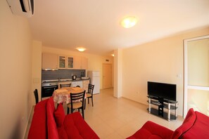 Apartment, 1 Bedroom | Living area | TV - Menada Butterfly Apartments (Sunny Beach)