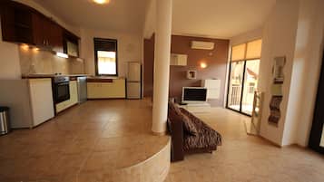 Vila, 2 kamar tidur | Area keluarga | TV