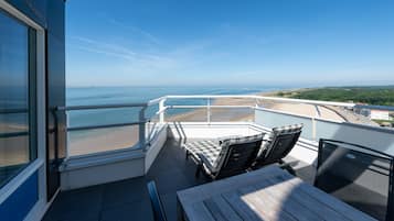 Penthouse, 3 Bedrooms, Sea View | Terrace/patio